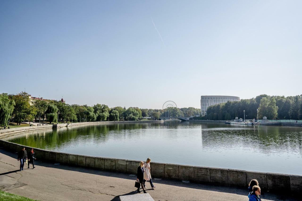 Апартаменты International Street Minsk Buitenkant foto